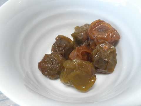 少量でも大丈夫!即席梅ジャム!